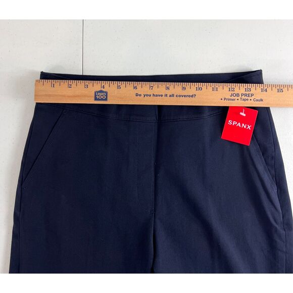 Spanx Women's Polished Ankle Slim Pants Classic Navy Size M - New With Tags! - Picture 5 of 9